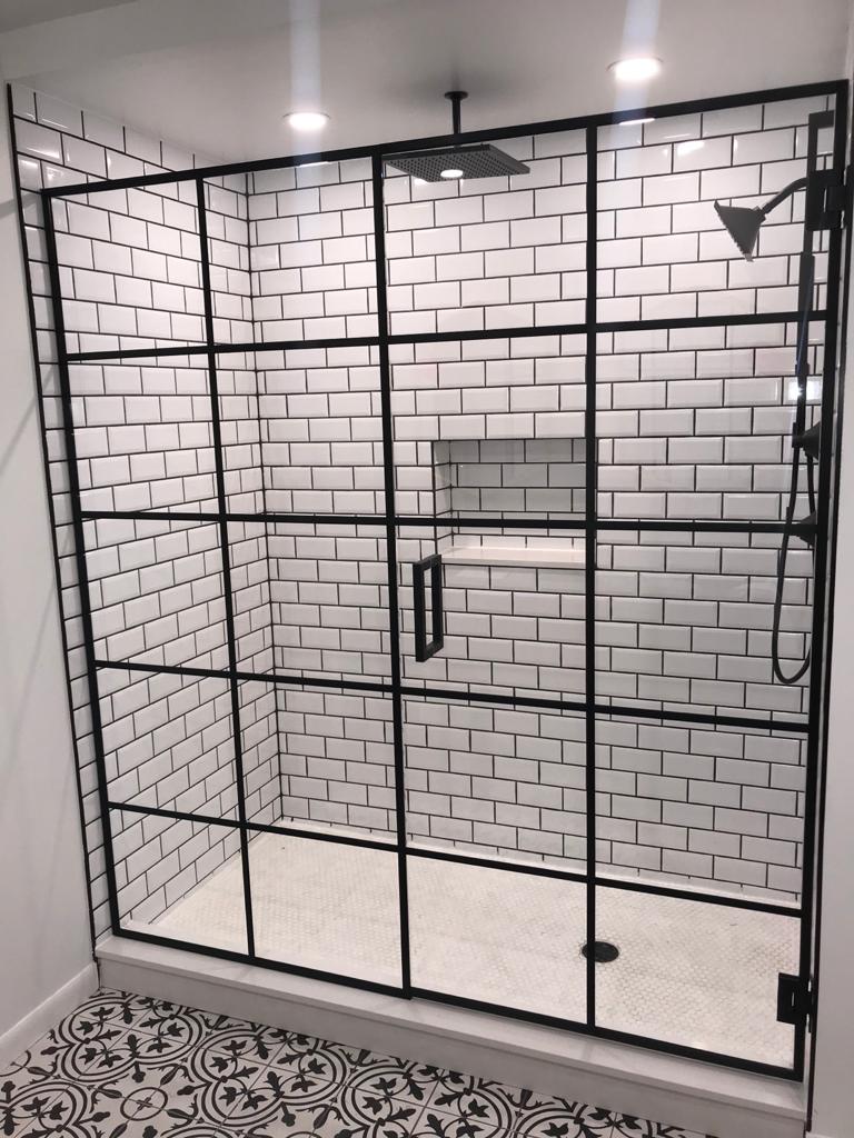 Custom Glass Shower Door Installations in Wicker Park, IL by AMG Proline