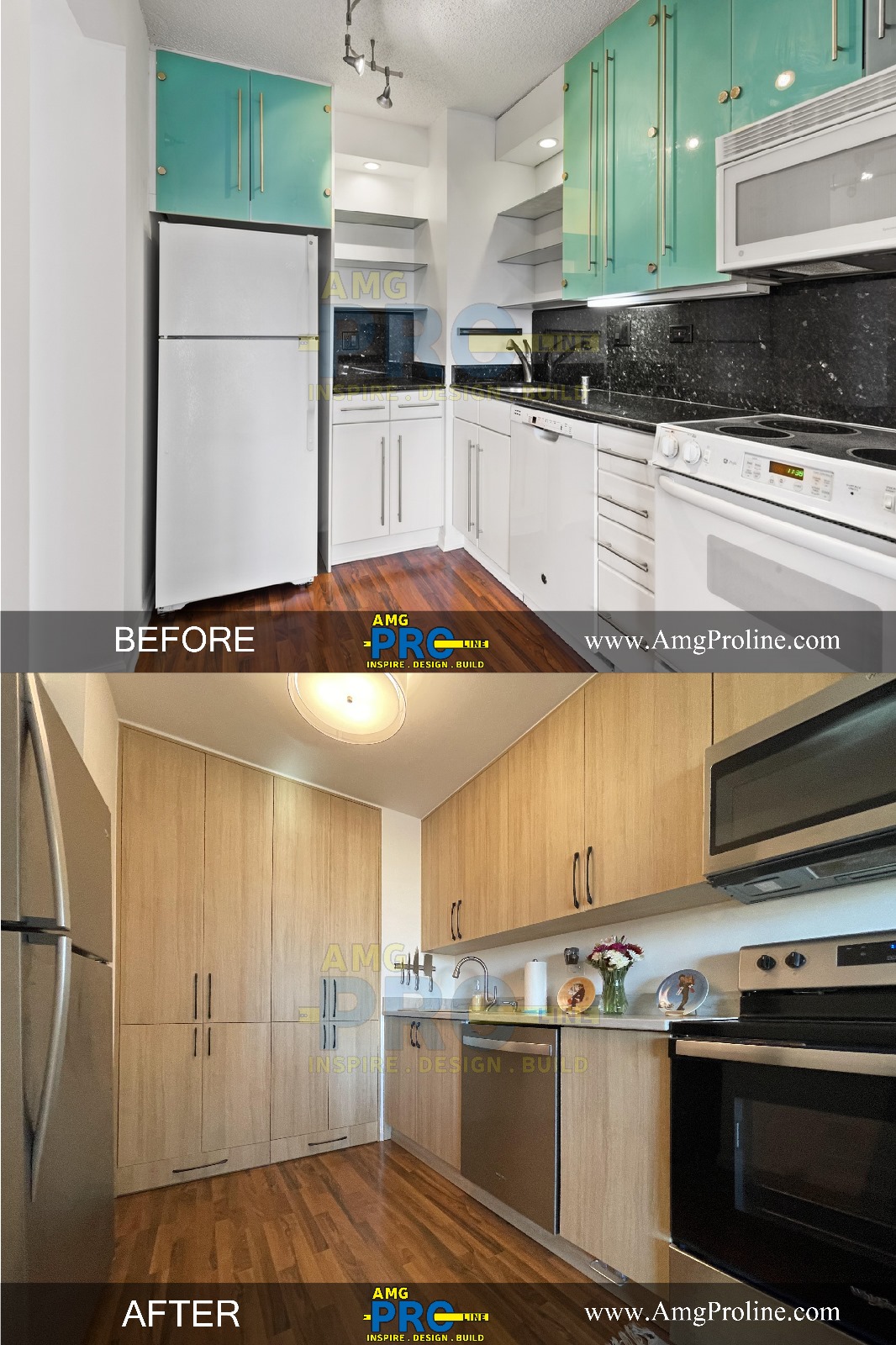 Custom Kitchen Remodeling in Lincoln Square IL by AMG PROLINE