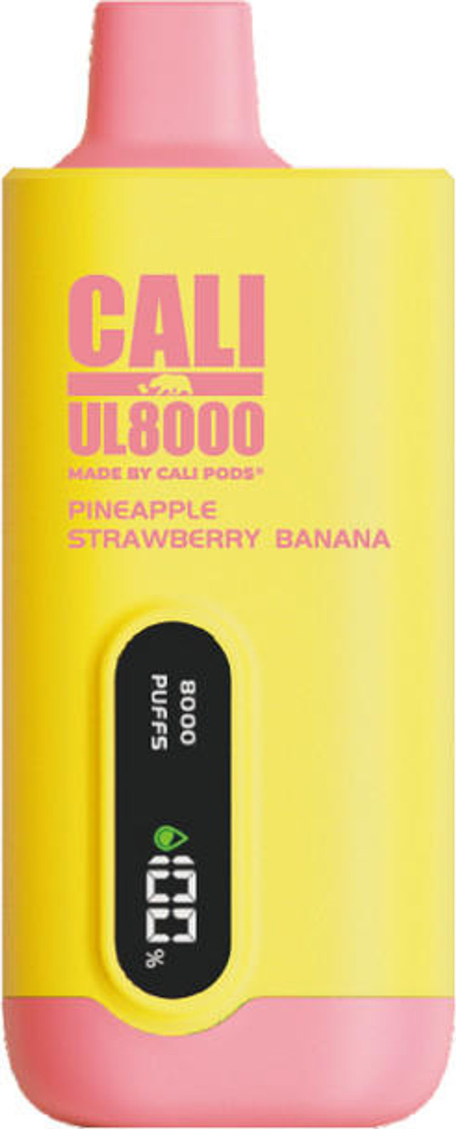 CALI UL8000 5% NIC RECHARGEABLE DISPOSABLE 18ML 8000 PUFFS 