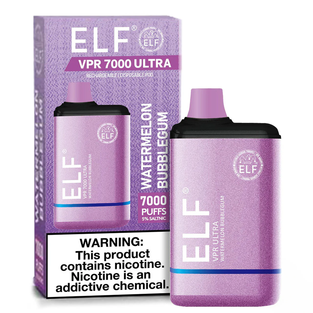 ELF BAR VPR ULTRA 5% NICOTINE DISPOSABLE VAPE 7000 PUFFS