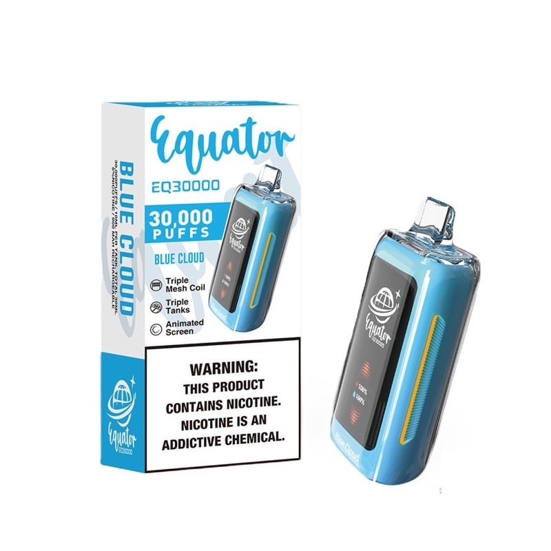 EQUATOR EQ30000 PUFFS 30ML 5% NICOTINE DISPOSABLE VAPE 30000 PUFFS