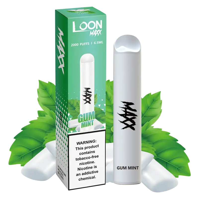 LOON MAXX 6.5ML 2000 PUFFS 6% NICOTINE DISPOSABLE VAPE