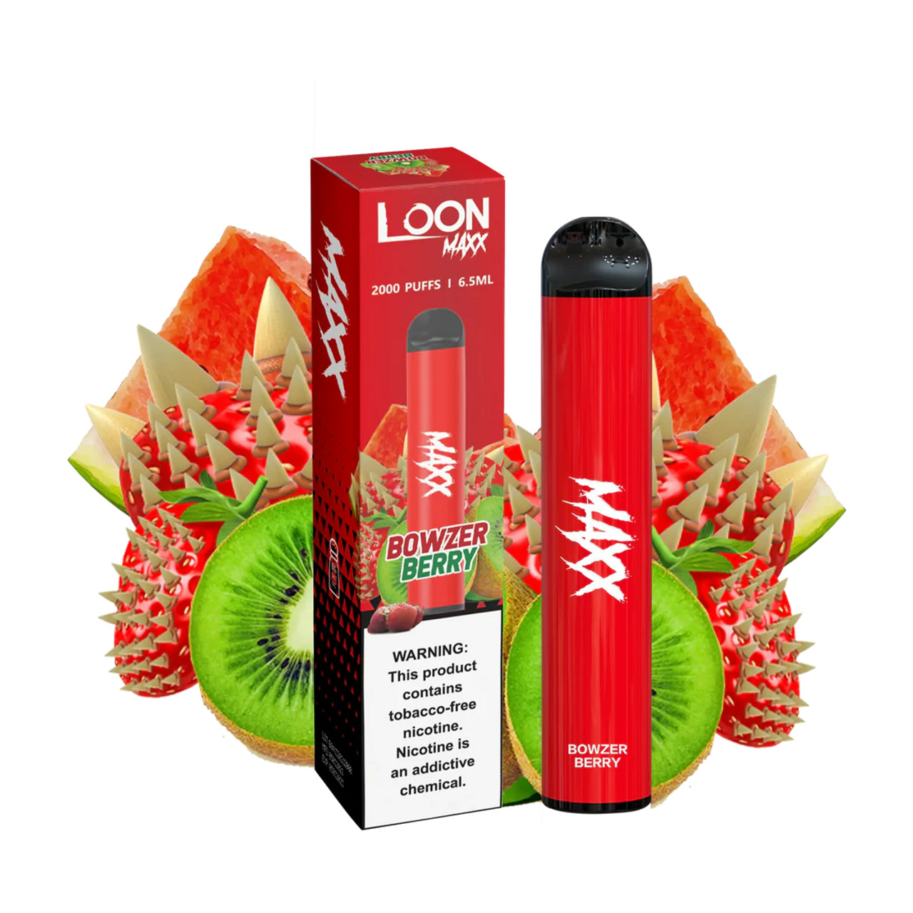 LOON MAXX 6.5ML 2000 PUFFS 6% NICOTINE DISPOSABLE VAPE