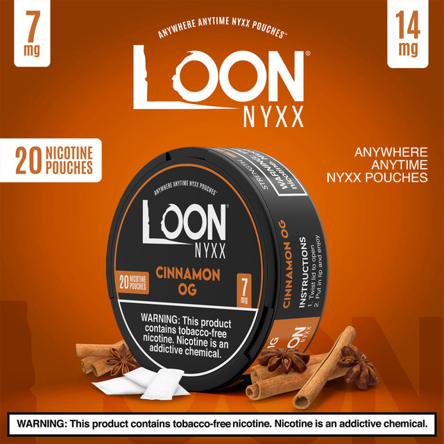  LOON NYXX TOBACCO FREE NICOTINE POUCHES - 20CT