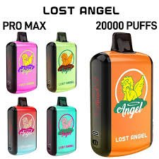 LOST ANGEL PRO MAX 5% NICOTINE 20,000 PUFFS 16ML DUAL SCREEN DISPOSABLE VAPE