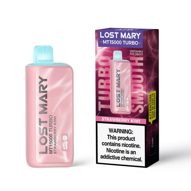 LOST MARY MT15000 5% NICOTINE TURBO DISPOSABLE VAPE 15000 PUFF