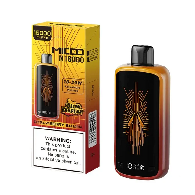 MICCO N16000 5% NICOTINE 20ML 16000 PUFF DISPOSABLE VAPE