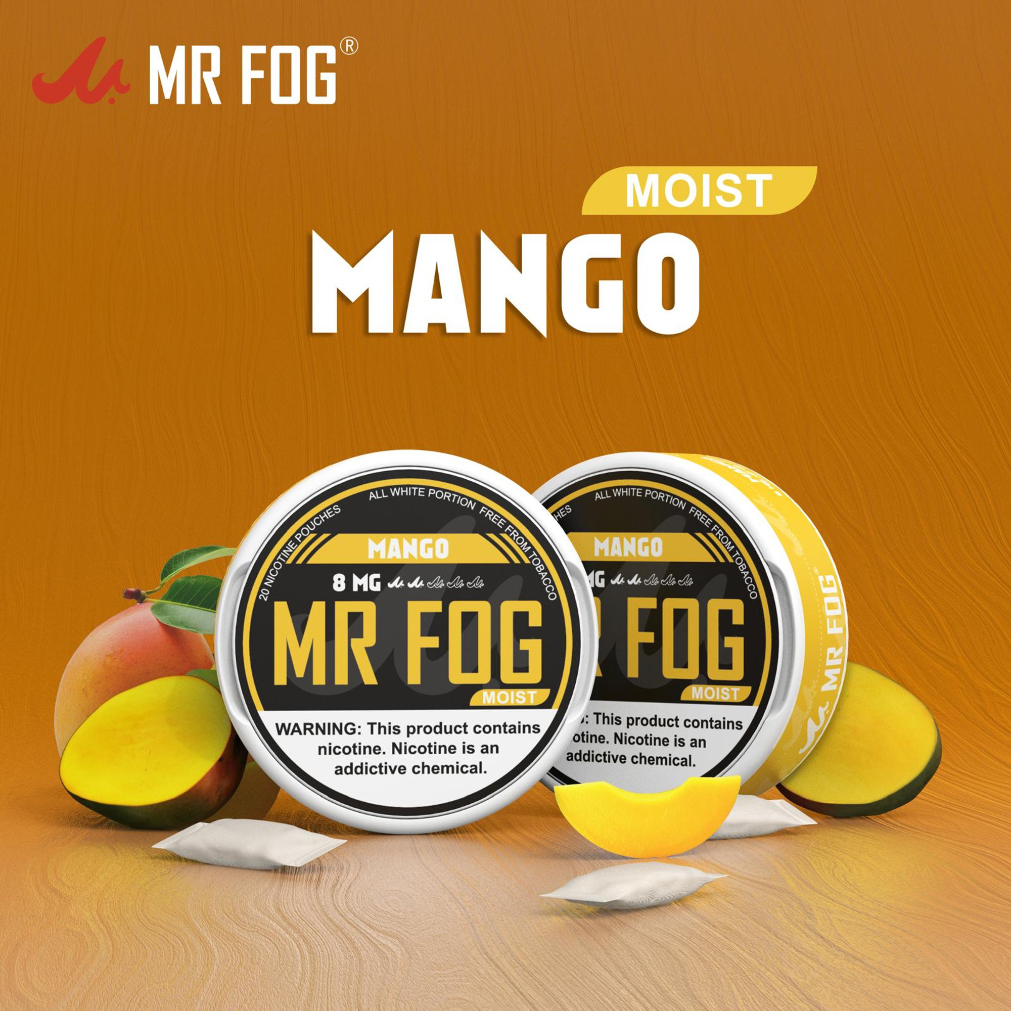 MR FOG NICOTINE POUCHES 8MG - 20CT PACK 