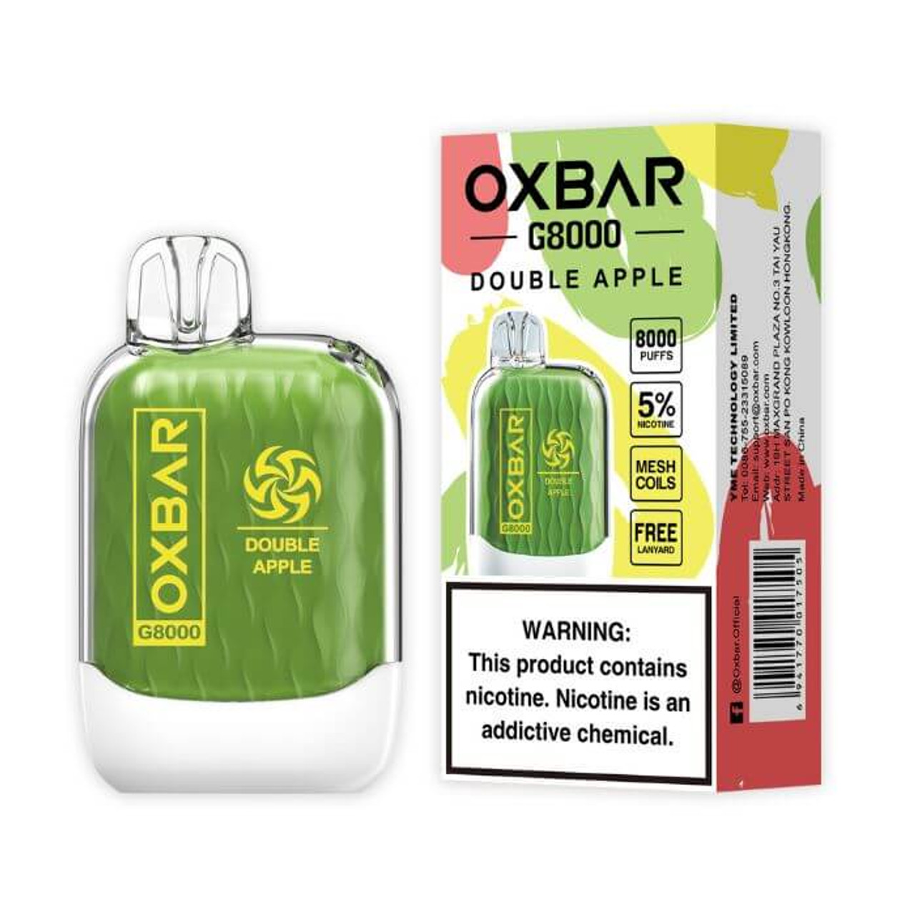 pod juice x oxbar magic maze pro 5% nic 10,000 puffs disposable vape