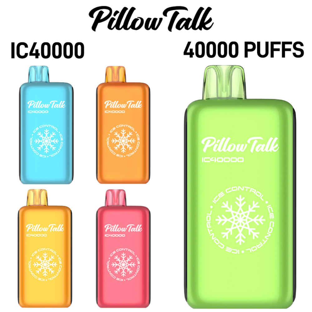 PILLOW TALK IC40000 20ML 40,000 PUFFS DISPOSABLE VAPE