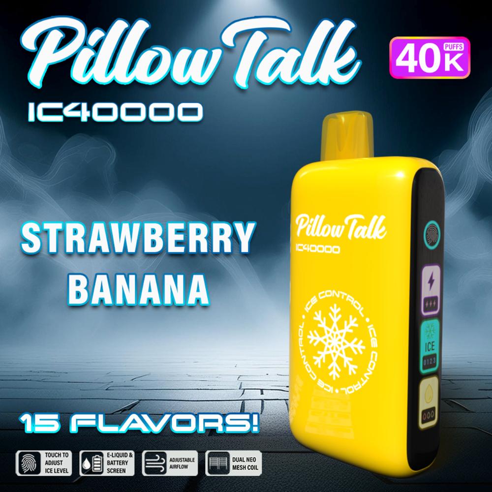 PILLOW TALK IC40000 20ML 40,000 PUFFS DISPOSABLE VAPE