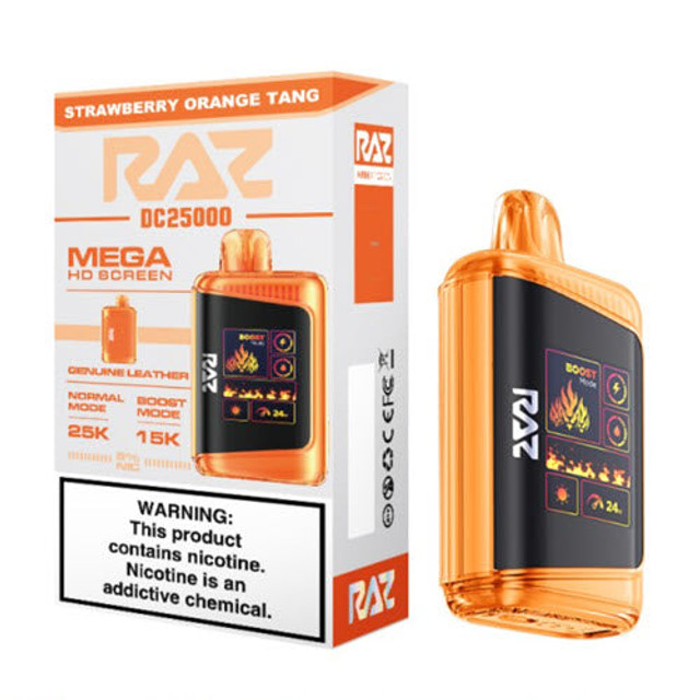 RAZ DC25000 5% NICOTINE DISPOSABLE VAPE 25,000 PUFFS 16ML