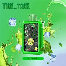 TICK TOCK 16ML 25,000 PUFFS 5% NICOTINE DISPOSABLE VAPE WITH ROTATING GEARS AND DYNAMIC SCREEN 