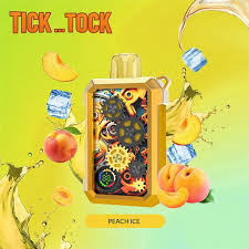 TICK TOCK 16ML 25,000 PUFFS 5% NICOTINE DISPOSABLE VAPE WITH ROTATING GEARS AND DYNAMIC SCREEN 